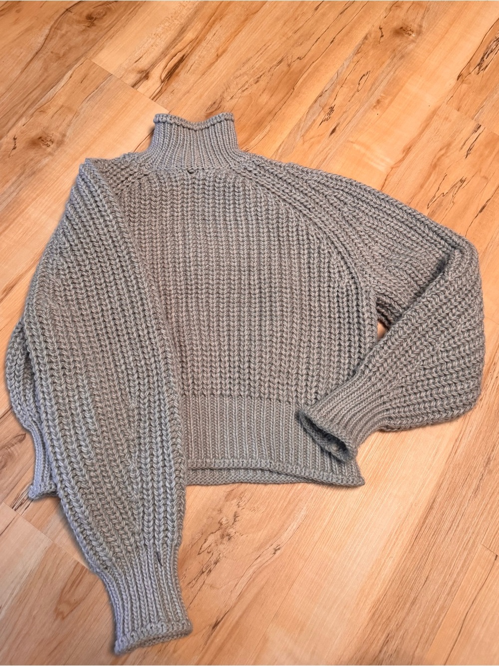 Gray H&M knit sweater
